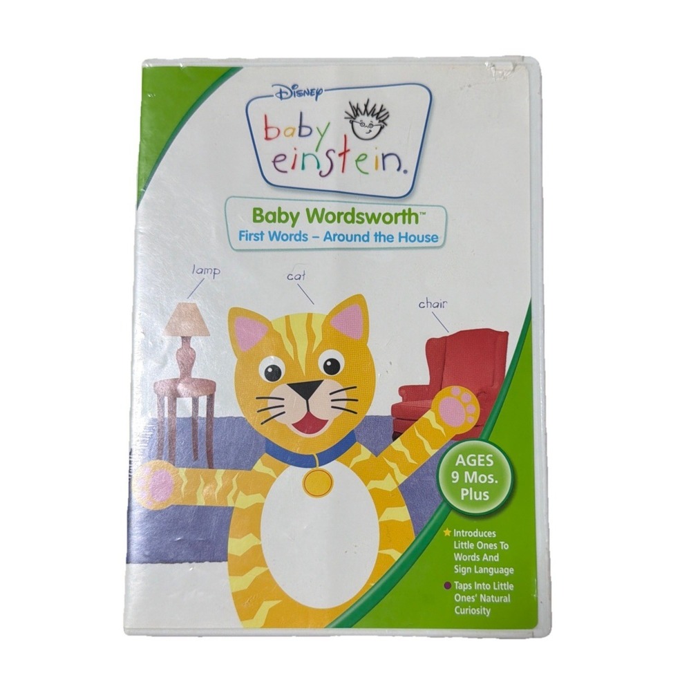 Baby Einstein: Baby Wordsworth First Words - Around The House (DVD, 2005)